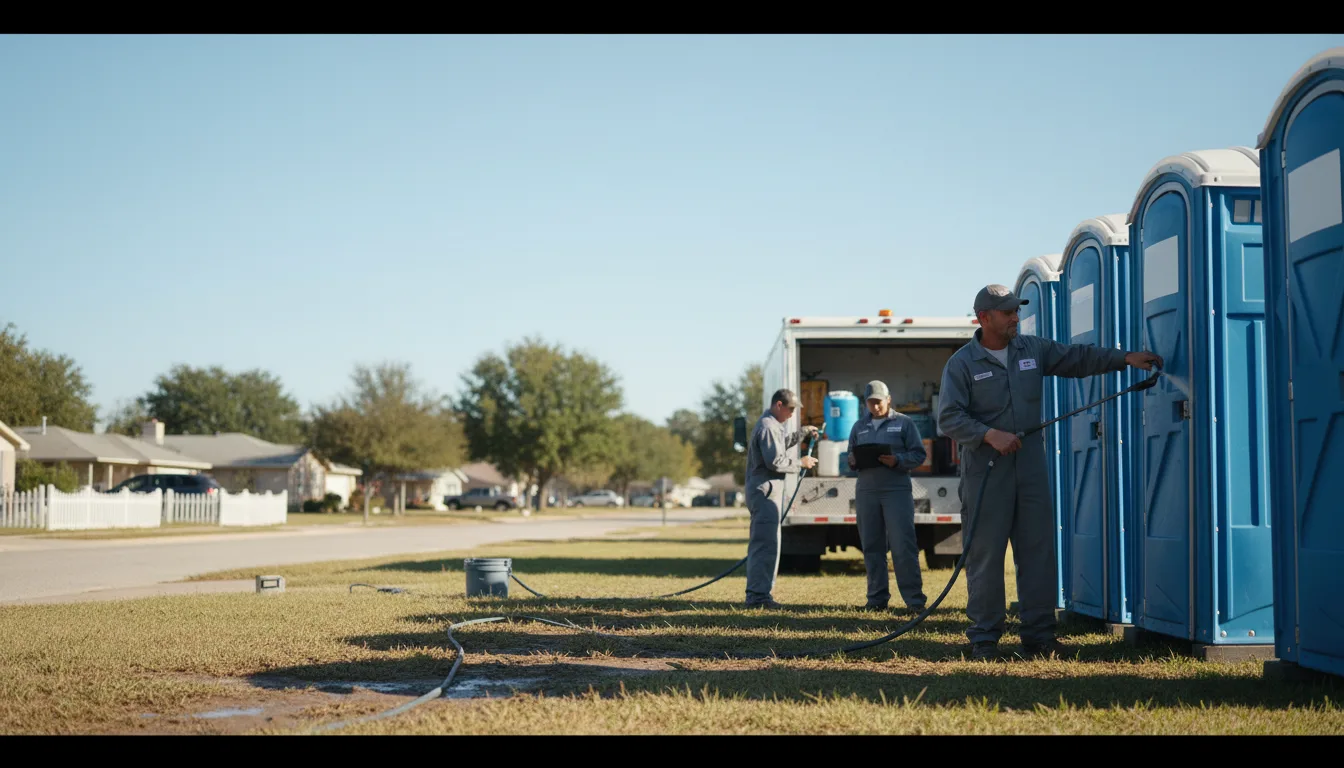 Long-Term Portable Toilet Rental in Flomaton, AL near me